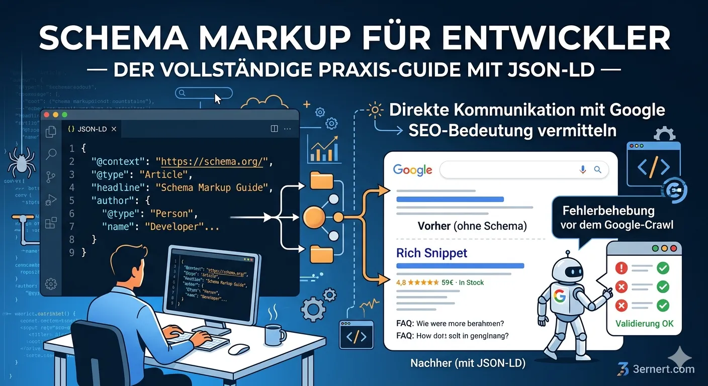 Schema Markup für Entwickler